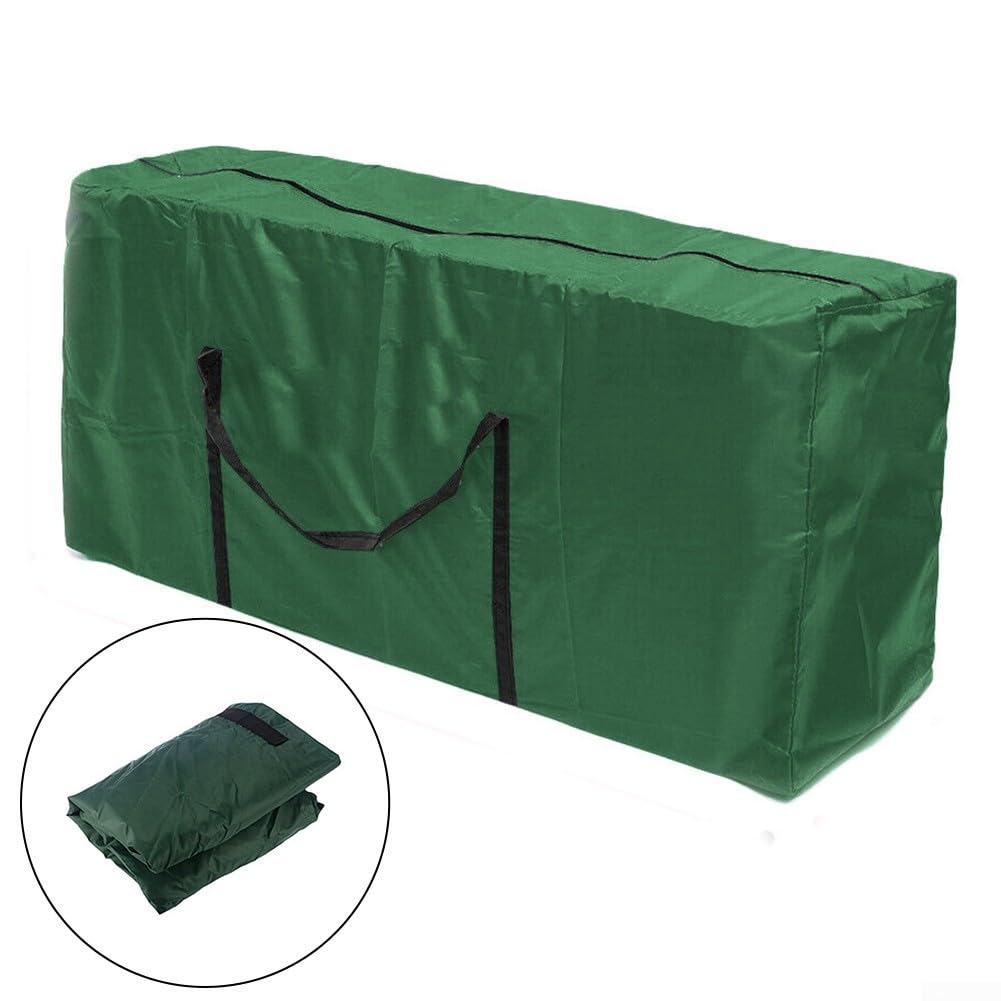 Sac de rangement extérieur spacieux et imperméable pour meubles, fabriqué en tissu Oxford 210D indéchirable (116 x 47 x 51 cm)