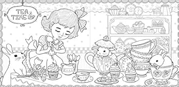 Paperback Rabbit Girl Coloring Book