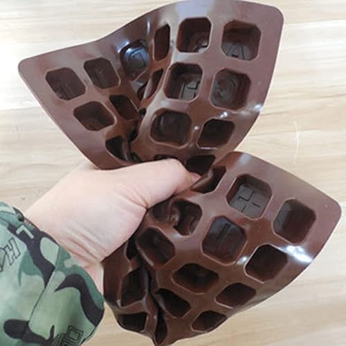 Miniatura 3 de 48 Estrellas Carta Manual Diy Silicona Chocolate Molde Bandeja de Hielo Moldes de Jabón Hecho a Mano Digital