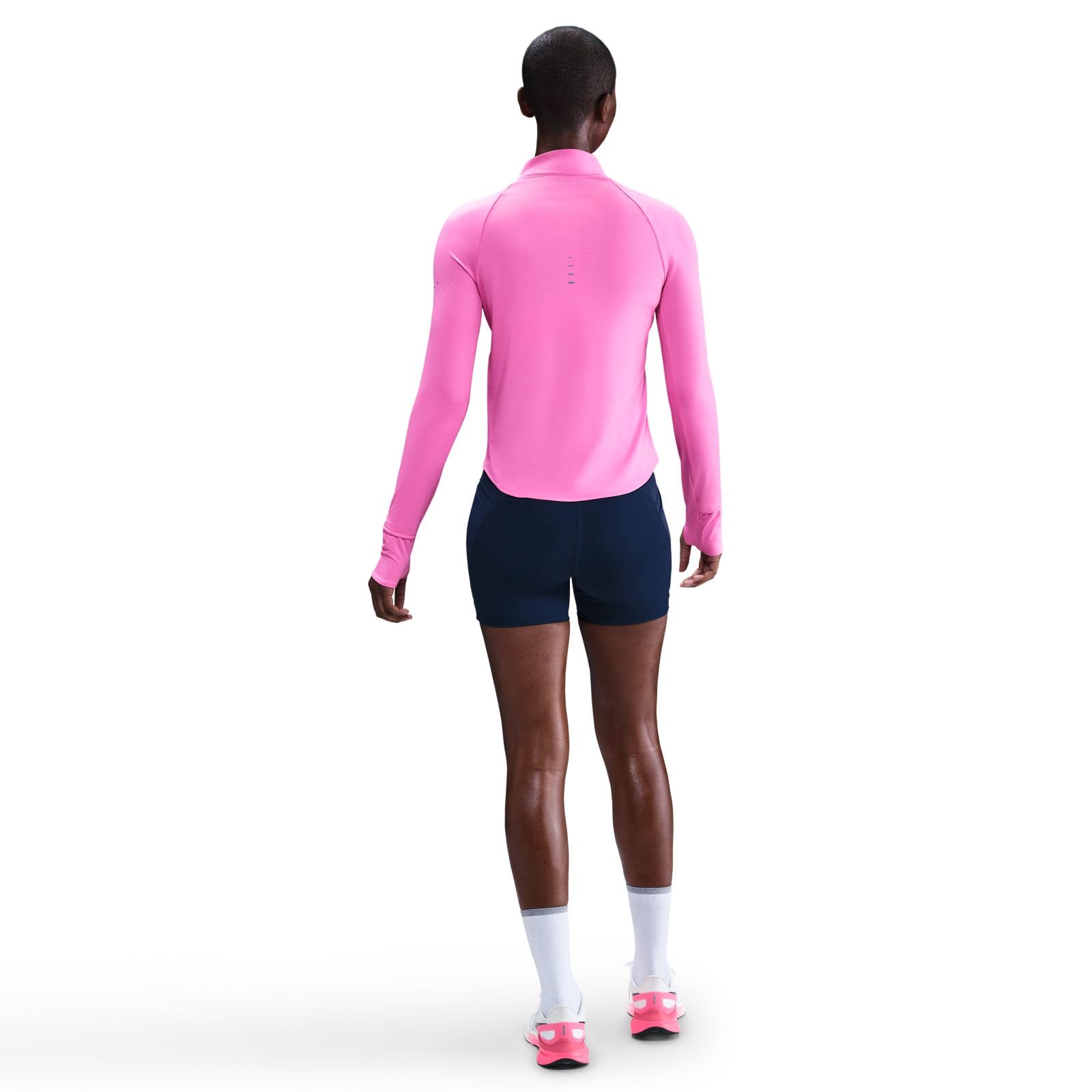 Nike Swift Dri-FIT UV-Laufoberteil mit Halbreißverschluss für Damen, HQ0499