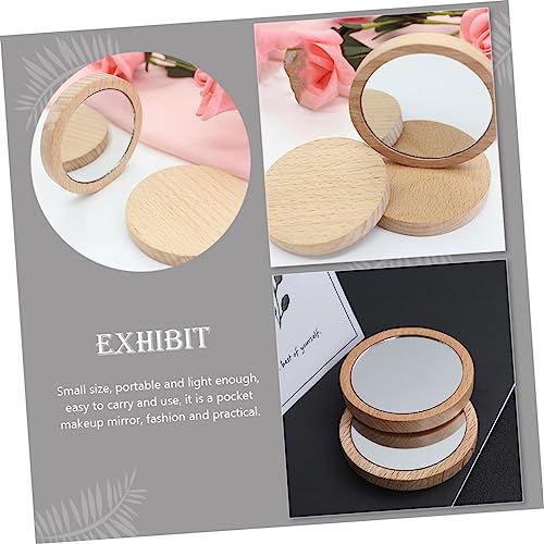 minkissy 8 espejos compactos para maquillaje portátiles miniatura 6