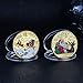 Acewen 6Pcs Christmas Commemorative Coins New Year Gift Souvenir Coin Xmas Coin with Clear Case Santa Claus Elk Xmas Collectible Souvenir for Christmas Stocking Stuffers Excellent Gift, 3 Styles