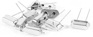 Aexit 10pcs HC-49S Passive Components DIP Mount Crystal Oscillator 6MHz Crystals Low profil-e