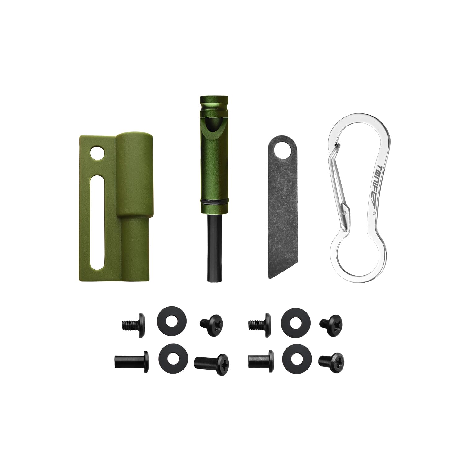 TONIFE Ferro Rod,Fire Starter Survival Tool,Fire Starting Kit,Suitable for Hiking,Camping,Outdoor Survival,Outdoor Survival Companion MT4202