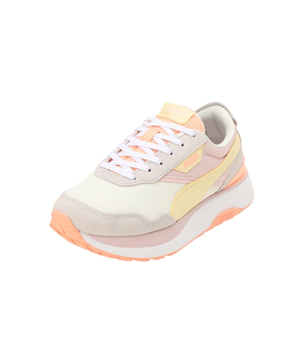 Puma Womens Cruise Rider Silk Road WNs White-Chalk Pink Sneaker - 4 UK (37507247) (B0B9C25N6V) Amazon Price History, Amazon Price Tracker