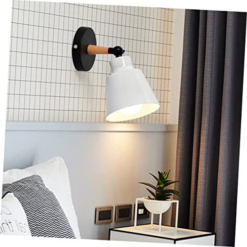 Lámpara de pared de madera de diseño elegante decoración moderna para dormitorio Mikikit 2