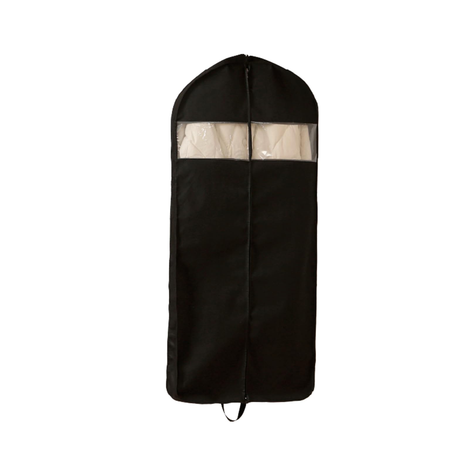 WEILWH Hanging Clothes Protectors Breathables Dustproof Storage Covers for Wardrobes Organizing Pvc Window Garment Storage Bag