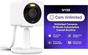 WYZE Cam OG White 2-Pack Cam Unlimited Yearly, Covers Unlimited Cameras, Auto-Renews at $99.99/Year, Activation Required asin的图片