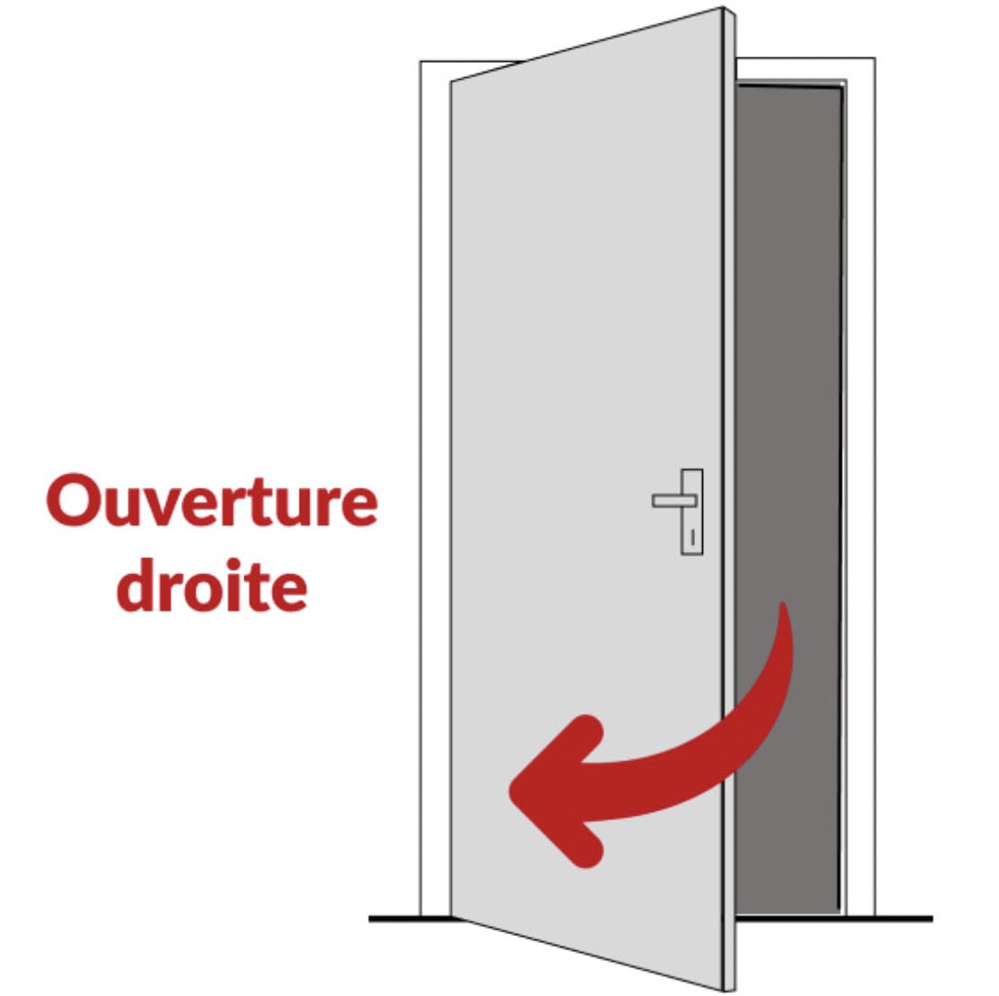 Serrure à pêne dormant vertical 1/2 Thirard noire section droite 7 mm L x H – 70 mm x 110 mm
