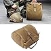 RYTTGOP Helmet Bag, Ski Helmet Bag, Easy Carry Nylon, Motorcycle, for Camping, Equestrian, Riding (Khaki)