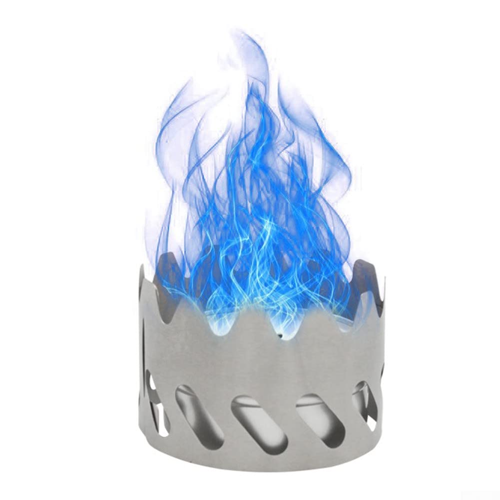 Titan Outdoor Alkohol Herd Mit Windschutz - Leicht & Kompakt