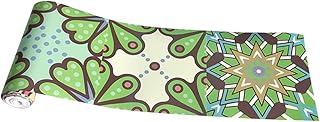 VOSAREA 1Pc Adesivo De Estilo Europeu Adesivo De Parede De Moda Decoração De Parede Adesivos De Azulejo Decorar Adesivos De Chão Mural À Prova De Água Verde 3D