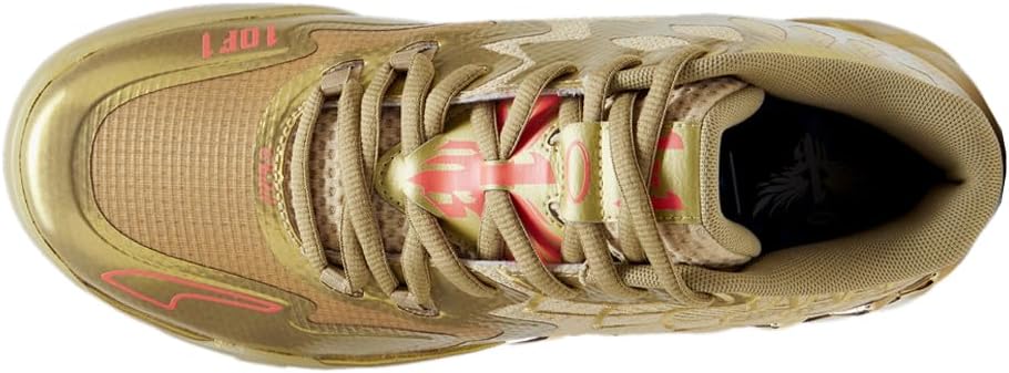 Puma Mens Mb.01 Golden Child Lace Up Basketball Sneakers Shoes Court - Gold - Size 10 M