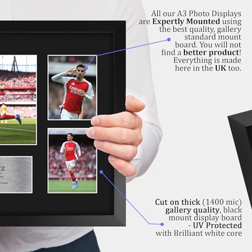 HWC Trading Kai Havertz Arsenal Printed Memorabilia Signed Autograph Photograph Display for Football Fans and Supporters - A3 Framed - Image 4