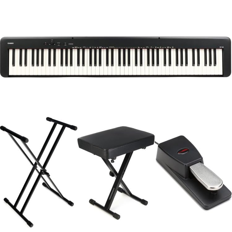 Amazon.com: Casio CDP-S160 Compact Digital Piano Bundle - 88