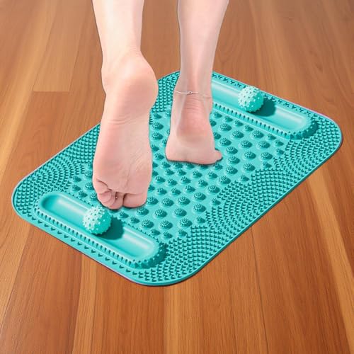 Massage pour stimulation des jambes et circulation avec tapis points de pression - 3