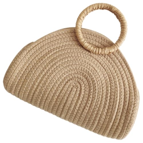 Paquet à main femme en corde de coton parfait pour shopping et loisirs