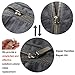 Zpsolution Zipper Pull Replacement Metal Zipper Handle Mend Fixer for Luggage Suitcases Bags