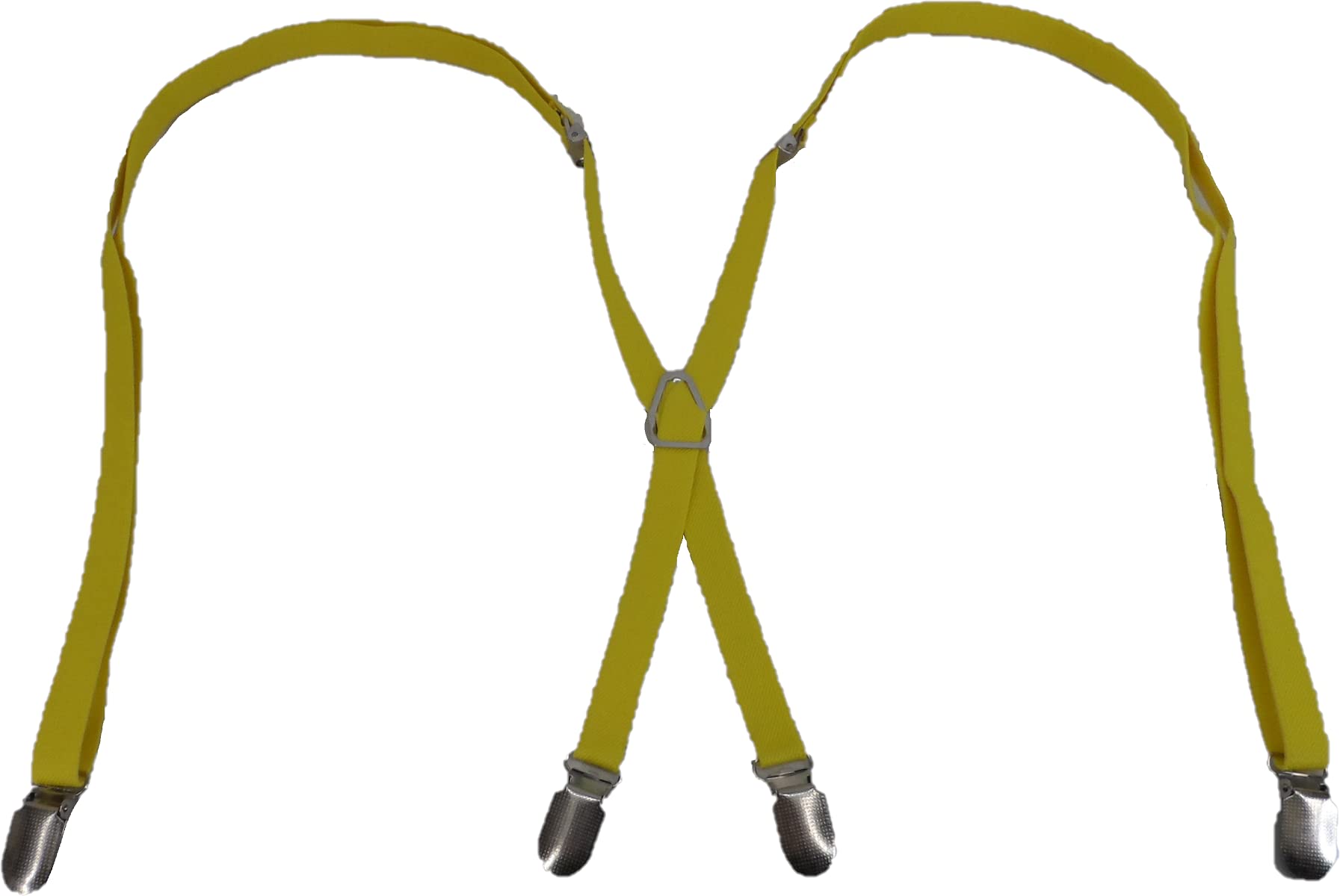 Mazeys Mens 1/2 Inch Braces (Yellow X Back)