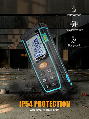 Aicevoos Laser Measure 165Ft,Digital Laser Distance Meter, M/In/Ft Unit Switching Backlit Lcd 4 Line Display Ip54 Shockproof,Measure Distance, Area And Volume | 50M #TOP6