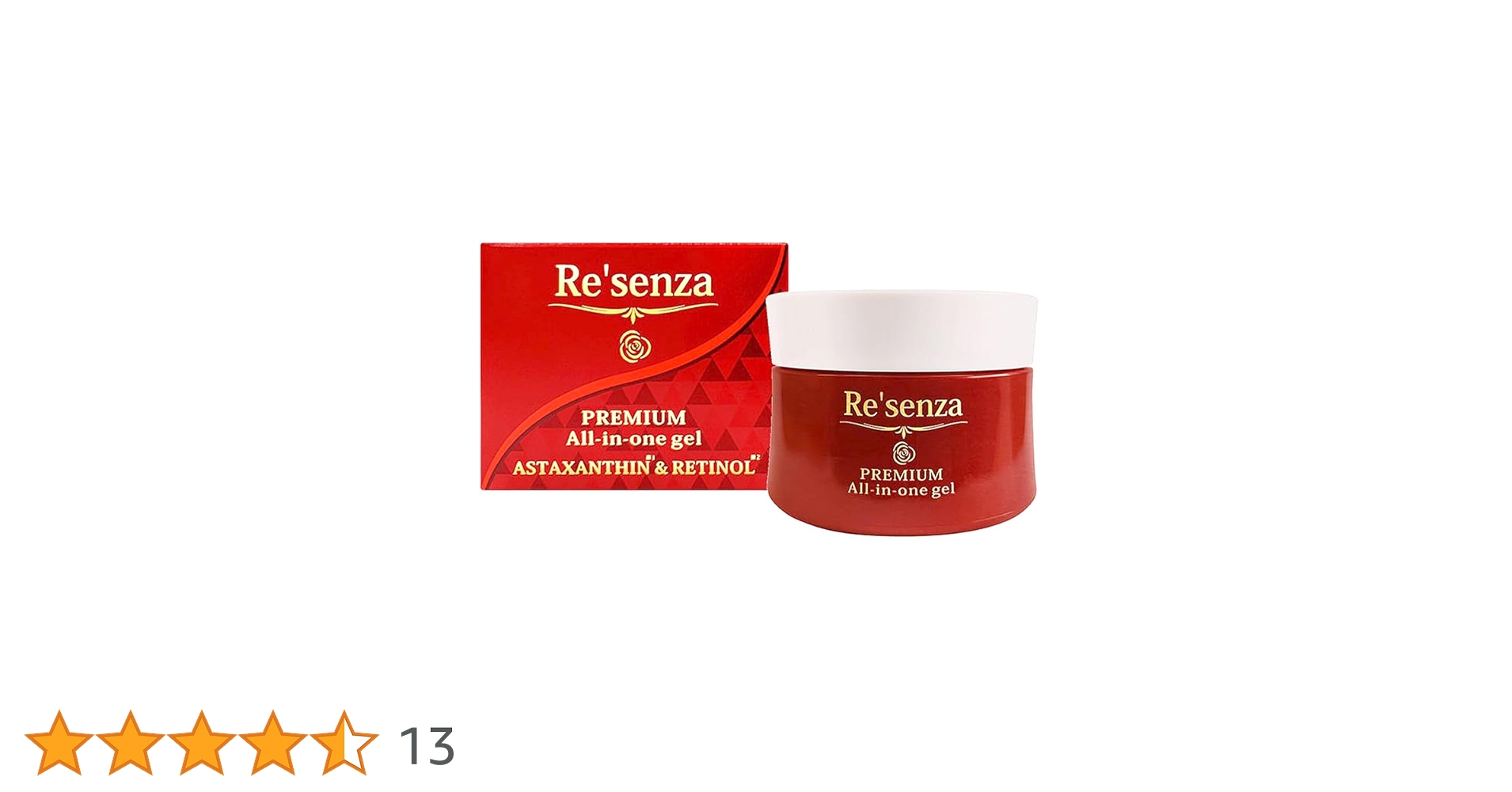 リセンザ アスタキサンチン＆レチノール プレミアムオールインワンジェル 100g リセンザ アスタキサンチン＆レチノール プレミアム