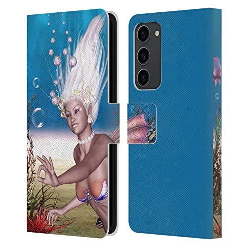 Simone Gatterwe étui portefeuille Samsung S23+ 5G housse cuir sirènes