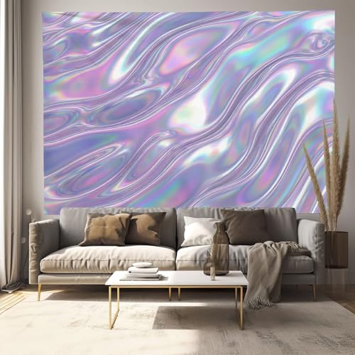 Tapisserie murale fluide et colorée pour créer un coin zen dans la chambre