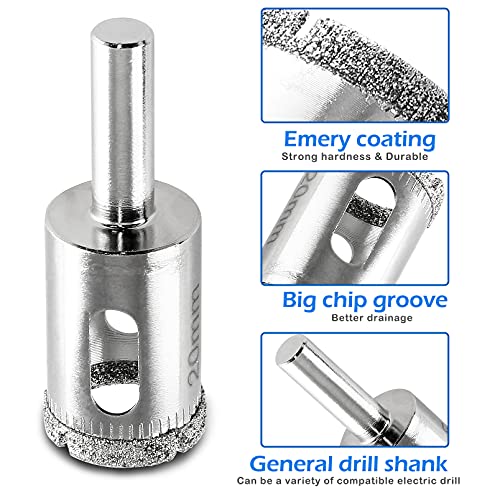 Image of Luomorgo 5Pcs 20mm /3 /4 inch Diamond Hole Saw