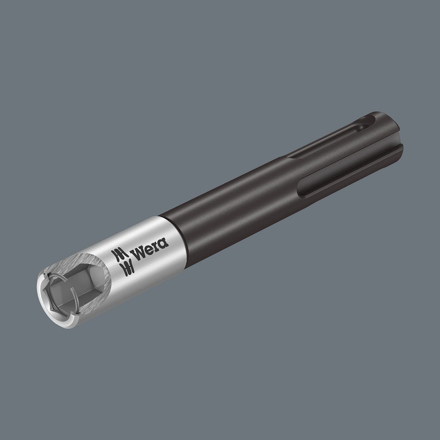 Porte-embouts Universel Wera 899/4/1 - 1/4" X 75 Mm, Acier Inox, Aimant Puissant - Pour Embouts Hexagonaux