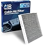 AirTechnik CF11809 Cabin Air Filter w/Activated Carbon | Fits Cadillac Escalade, Chevy Silverado 1500/2500 HD/500HD, Suburban, Tahoe/GMC Sierra, Yukon