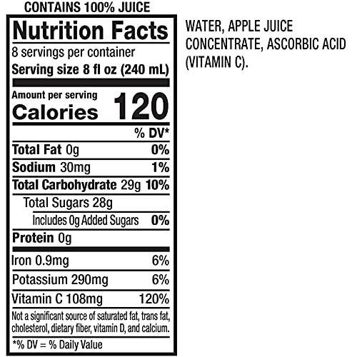 Image of Mott's Original Apple Juice, 64 Fl Oz Bottle (Pack of 3)