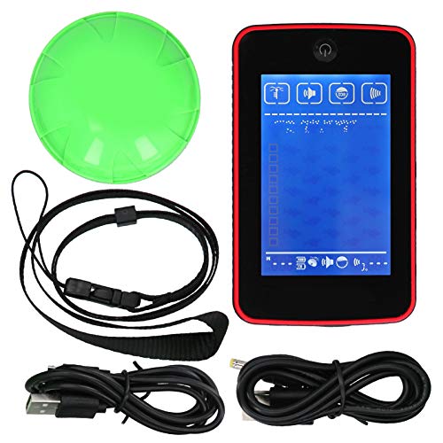 POCREATION Detector de peixe, bomba removível de 125 kHz de 200 a 500 metros, à prova d'água, portá