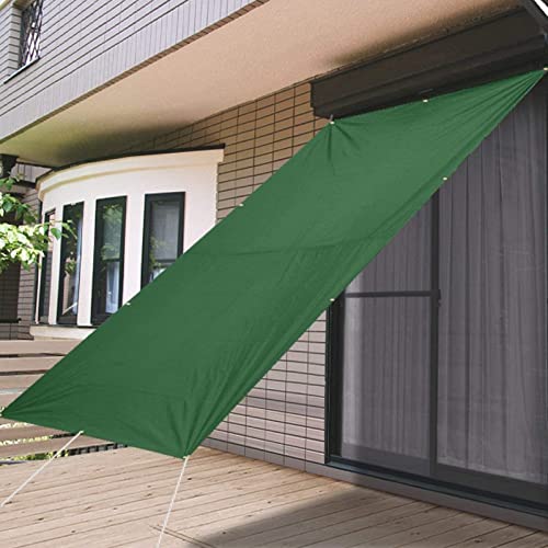 Voile de jardin imperméable 4x6m vert rectangulaire pour terrasse anti-UV - 2