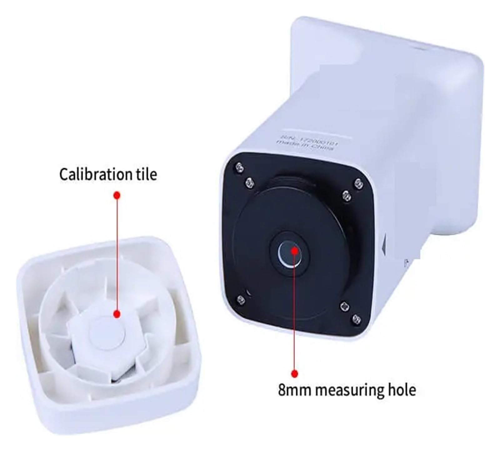 Digitales Kolorimeter Farbanalysator Farbe D/8° Mobile APP Einfach zu bedienende PC-Software Touchscreen Acryl Multifunktional