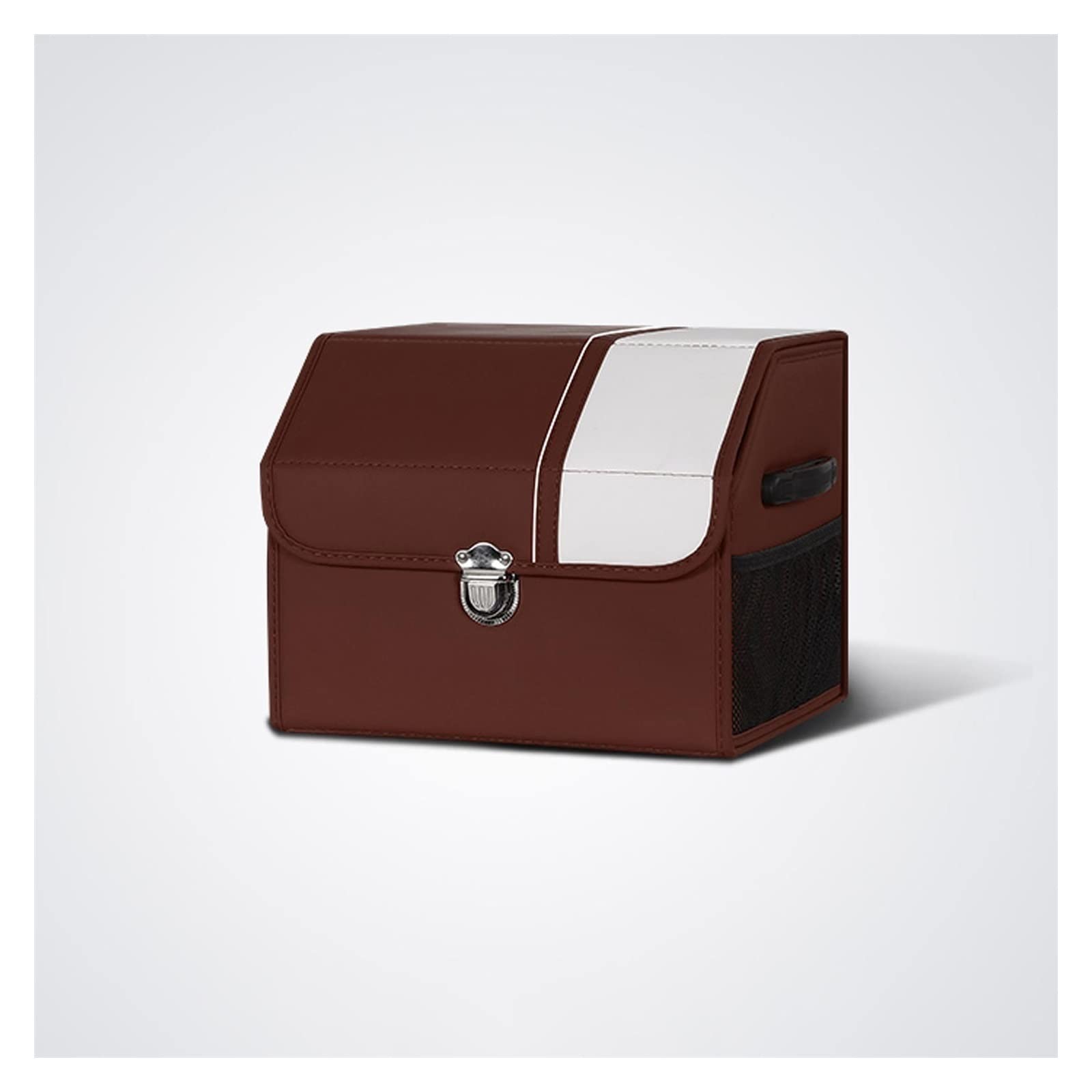 Dfrywdgsey E Multifunctional Foldabl Car Trunk Storag Box With Lid Portable(E)