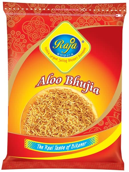 Raja bhujia Pack of 2 ( aloo bhujia , bikaneri bhujia)