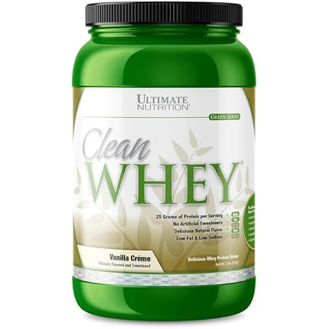 Ultimate Nutrition Clean Whey Vanilla Crème New!!! Cover