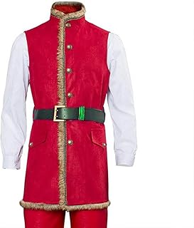 New Santa Claus Jacket Christmas Santa Costume Chronicles 2 Kurt Russell Vest