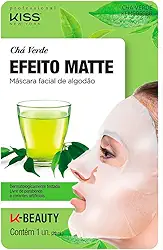 Kiss RK - Máscara Facial Efeito Matte Chá Verde Kfms05Sbr