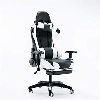 Vobajf Sillas de Videojuegos Silla Silla de Juegos de Juego Principal Juego de la computadora Silla Deportes Silla de Oficina giratoria Silla ergonómica Silla de E-Sports