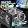 SHCKE Bubble Machine with Remote Control, Auto Rotation & 11 RGB Lights - 4
