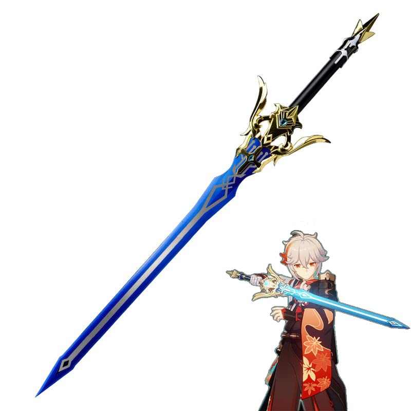Yongli SwordGenshin Impact miHoYo Game Anime Inazuma Raiden Shogun Kamisato Ayaka Keqing Mistsplitter Reforged Musou Isshin Katana Cosplay Replica Carbon Steel Blade Sword
