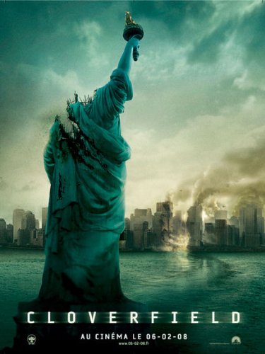 Affiche Cloverfield 116x158 cm de cinéma originale pour grand écran
