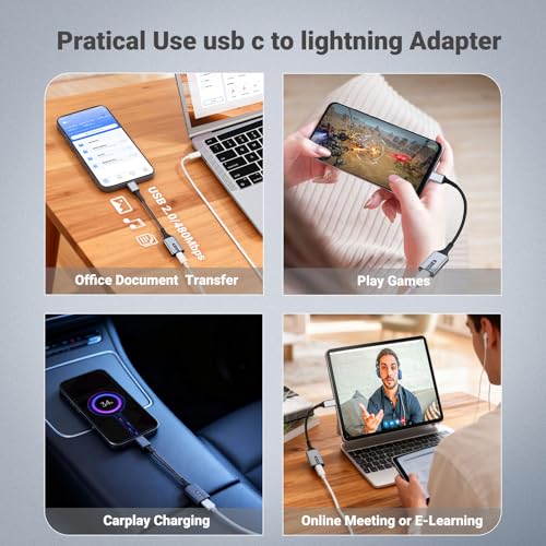 NICE BUDDY 3 in 1 Type C to Lightning Adapter for iPhone - image 8