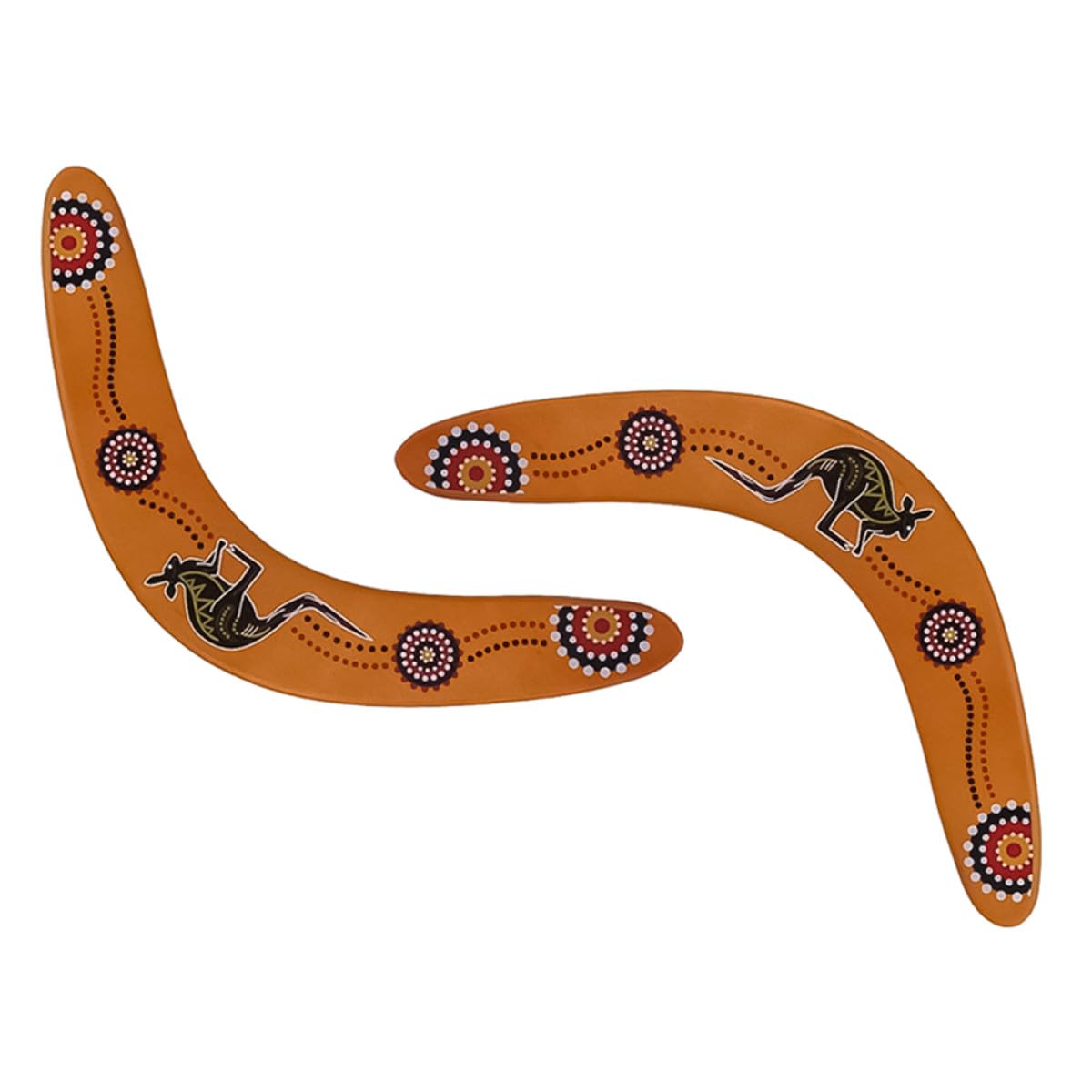 Didiseaon 2 Piezas de Boomerangs en Forma de V de Material Sintético para Deportes al Aire Libre y Área Abierta, Juguete de Maniobra para Adultos y Niños