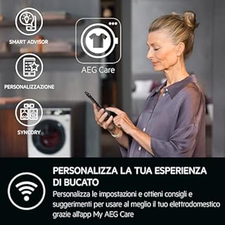 AEG Series 7000 XLR7FBGH10V4 Lavatrice serie 7000 ProSteam® UniversalDose 10 kg
