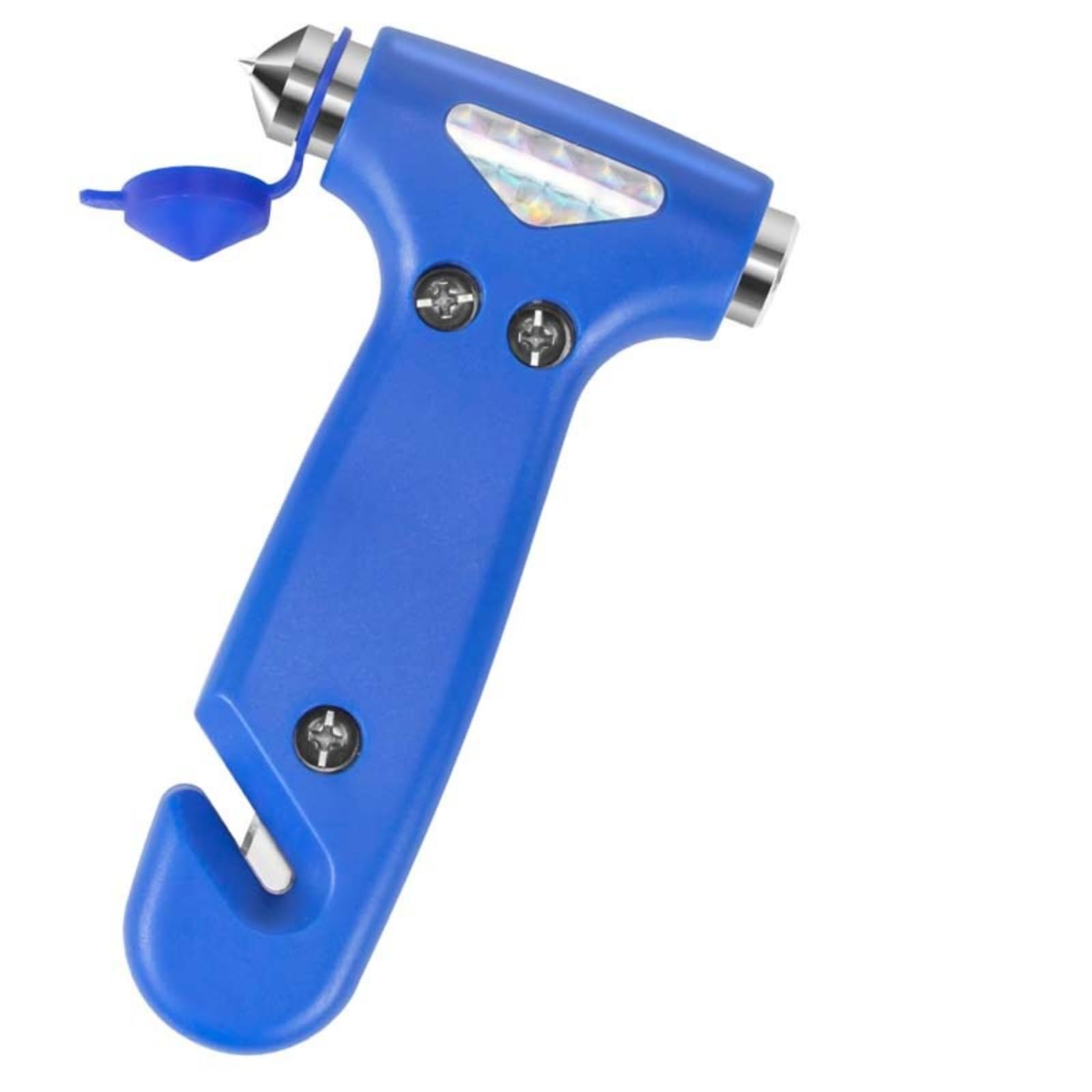 Jyanjideg Blue 2-In-1 Safety Hammer Multifunctional Car Life Hammer Escape Hammer Window Breaker