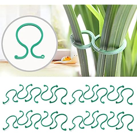 TSHAOUN Clips de Soporte para Plantas de Jardín Cover