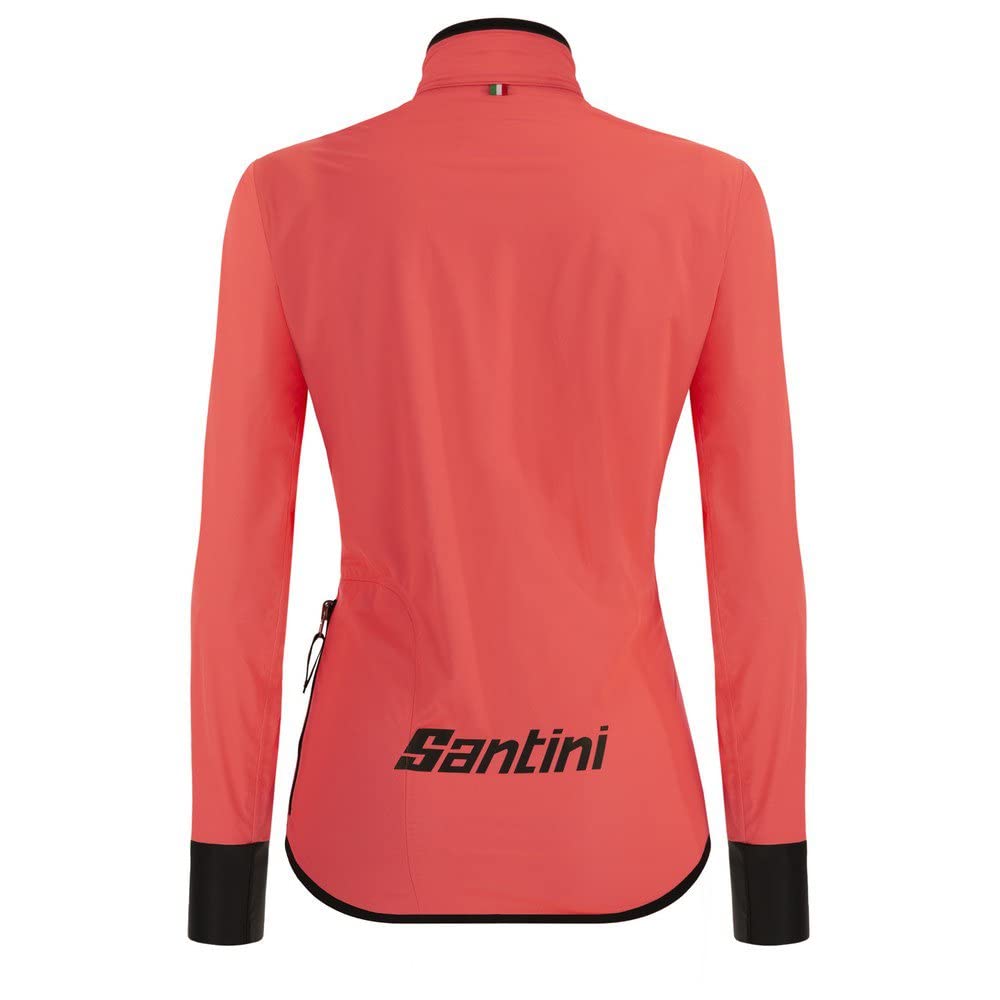Santini Guard Nimbus - Giubbino Da Donna Tascabile Antipioggia Chaqueta Mujer