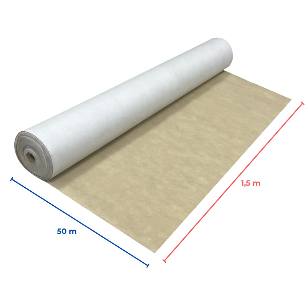 EINSIDE Telo membrana freno a vapore impermeabile tetto 170 g/m², 1,5x50 m | Copertura: 75 m², SD = 3/12 m, CLASS W1